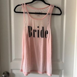 Bride Tank Top